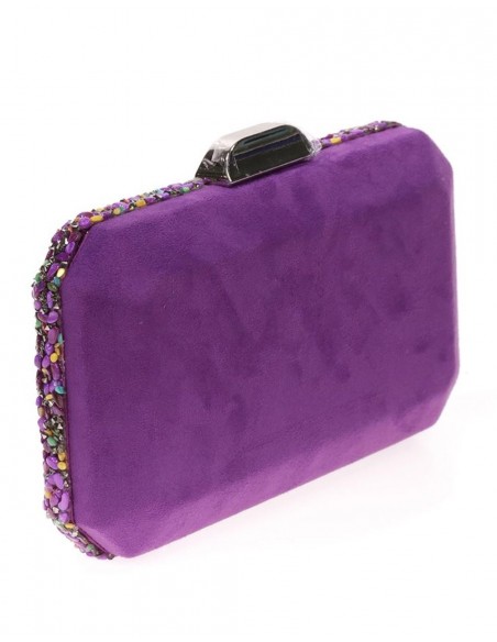 Rhinestone clutch bag Lauren Lynn London Accessories - 7 