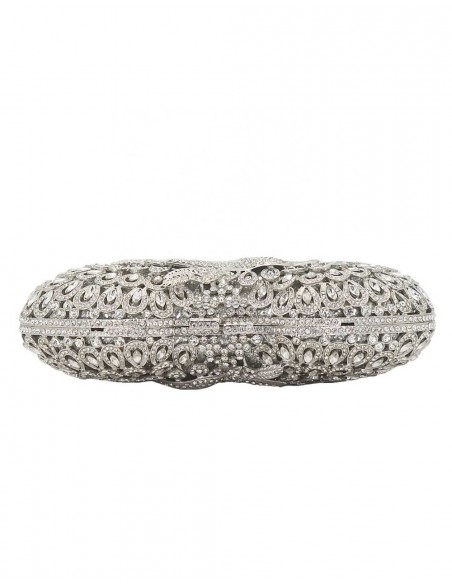 Bolso joya con pajarito y cristales de Swarovski Lauren Lynn London Accessories - 4 