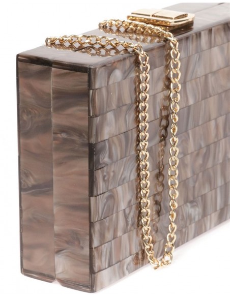 Pearly pastel clutch bag - various colous Lauren Lynn London Accessories - 6 