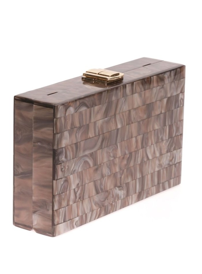 Pearly pastel clutch bag - various colous Lauren Lynn London Accessories - 7 