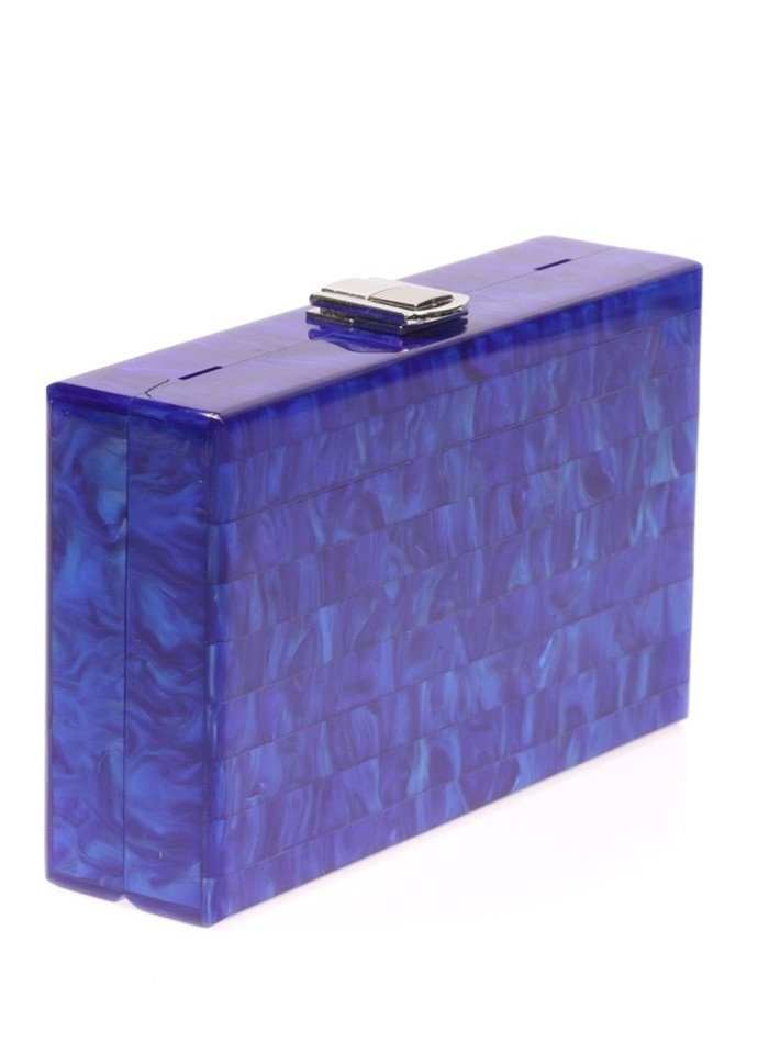 Pearly pastel clutch bag - various colous Lauren Lynn London Accessories - 9 