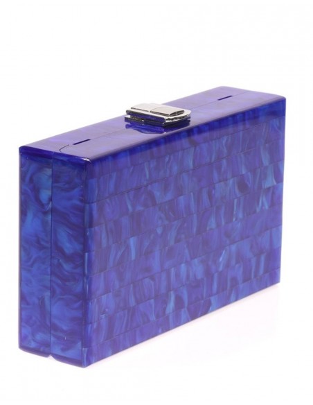 Bolso de fiesta nacarado rectangular - varios colores Lauren Lynn London Accessories - 9 