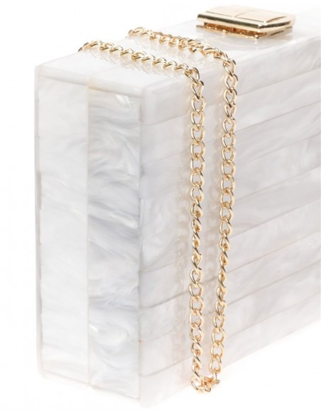 Pearly pastel clutch bag - various colous Lauren Lynn London Accessories - 10 