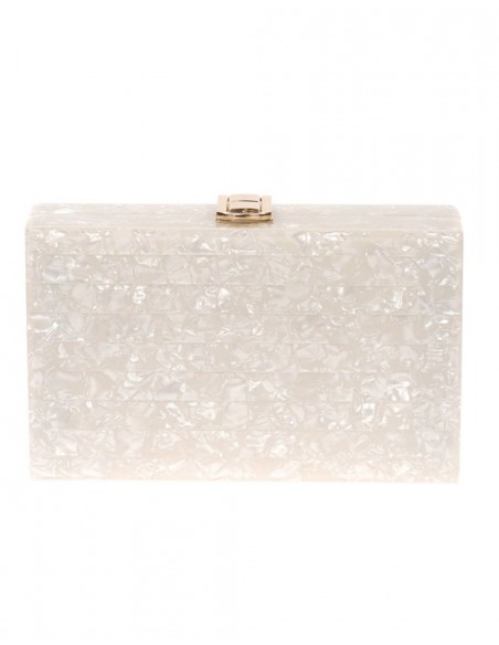 Bolso de fiesta nacarado rectangular - varios colores Lauren Lynn London Accessories - 11 