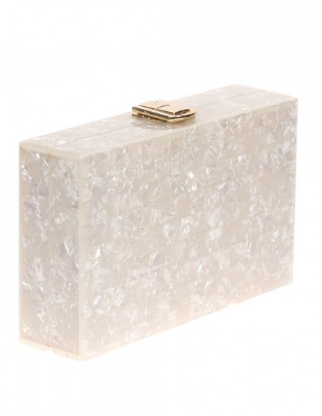 Pearly pastel clutch bag - various colous Lauren Lynn London Accessories - 12 