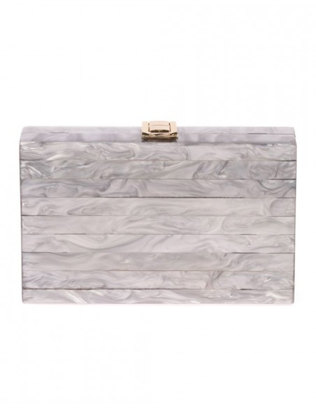 Pearly pastel clutch bag - various colous Lauren Lynn London Accessories - 14 