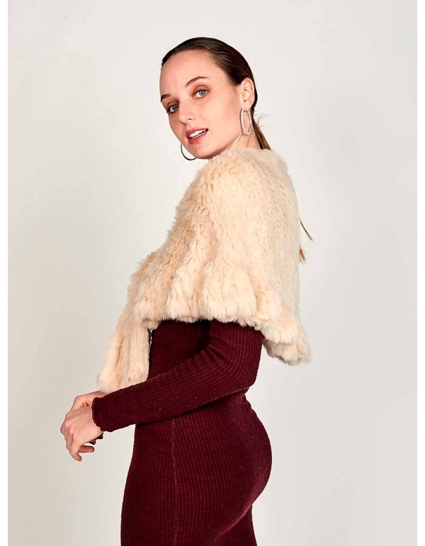 Estola pelo de conejo larga - varios colores Lauren Lynn London Accessories - 2 2