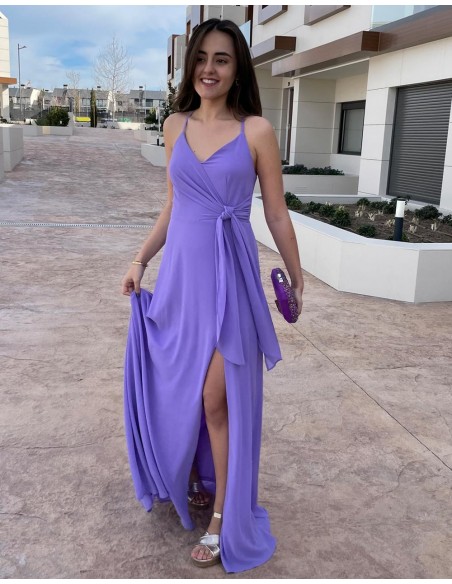 Maxi dress with ribbon detailing Lauren Lynn London - 5 