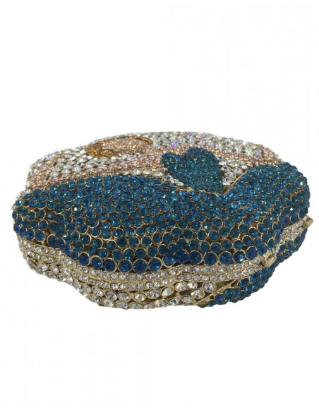 Jeweled party bag with ballerina detail Lauren Lynn London Accessories - 2 