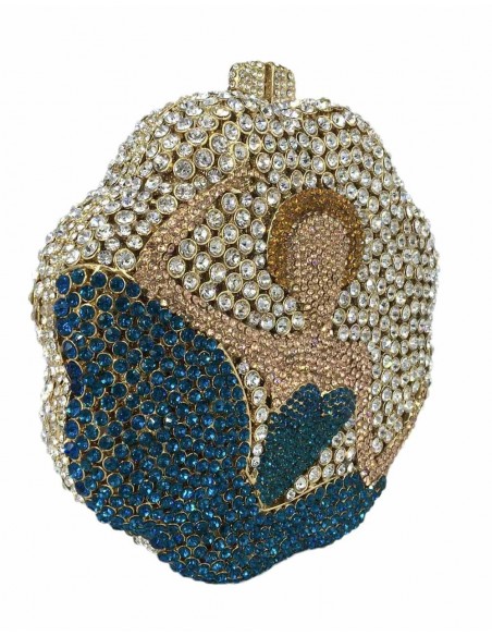 Bolso de fiesta joya con detalle de bailarina Lauren Lynn London Accessories - 3 