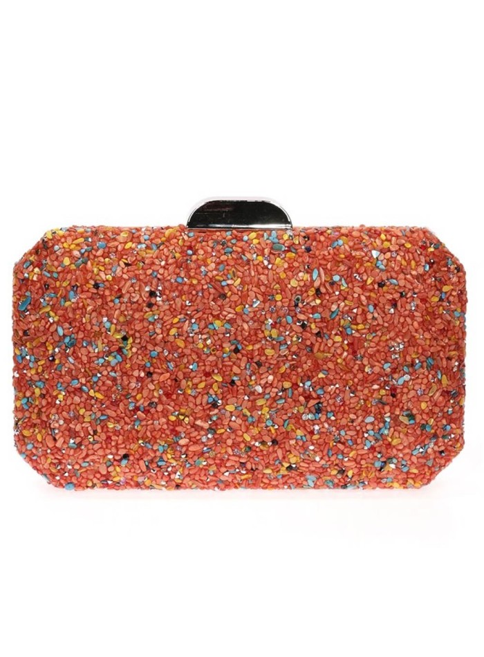 Rhinestone clutch bag Lauren Lynn London Accessories - 21 