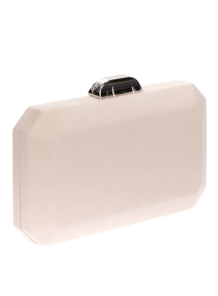 Bolso de antelina octogonal con cierre metalizado Lauren Lynn London Accessories - 26 