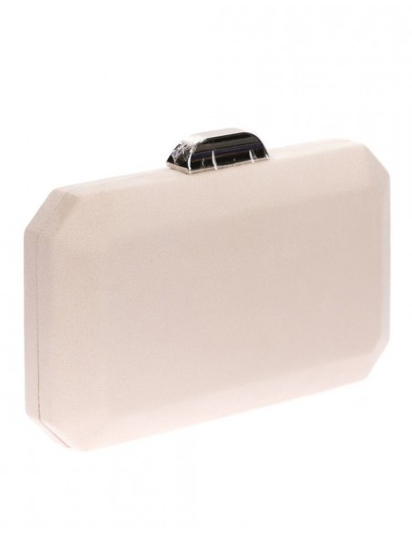 Bolso de antelina octogonal con cierre metalizado Lauren Lynn London Accessories - 26 