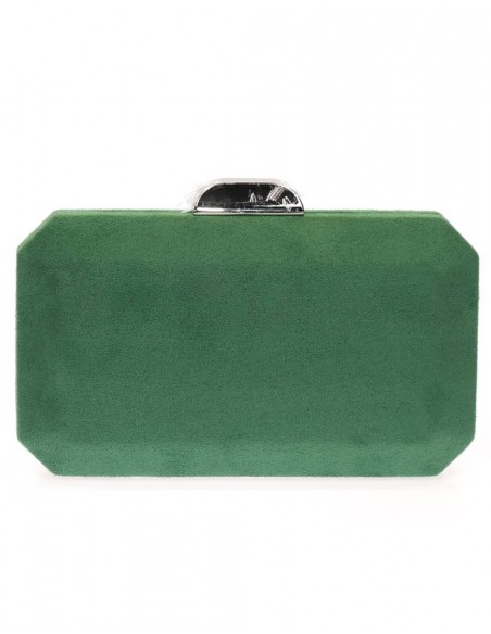 Bolso de antelina octogonal con cierre metalizado Lauren Lynn London Accessories - 37 