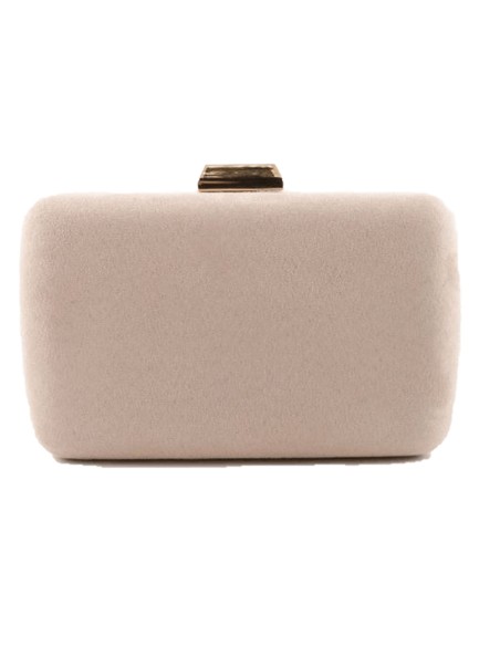 nude clutch bag for wedding guest