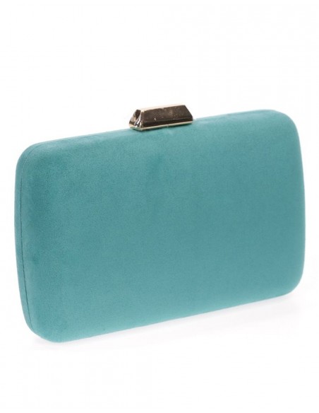 Suede clutch bag for wedding guests Lauren Lynn London Accessories - 12 