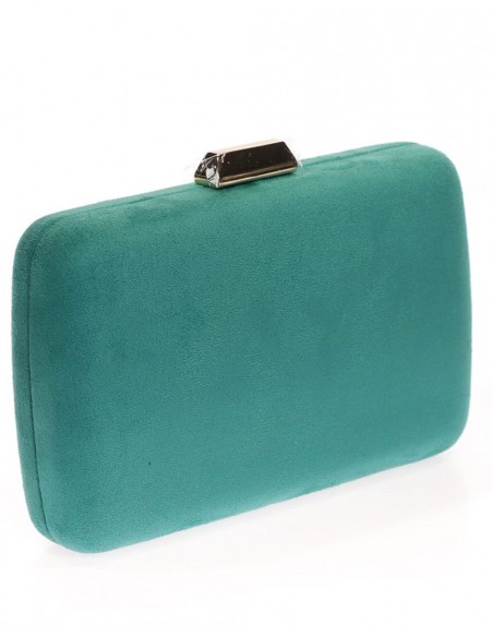 Suede clutch bag for wedding guests Lauren Lynn London Accessories - 14 