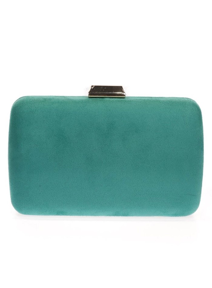 Suede clutch bag for wedding guests Lauren Lynn London Accessories - 15 