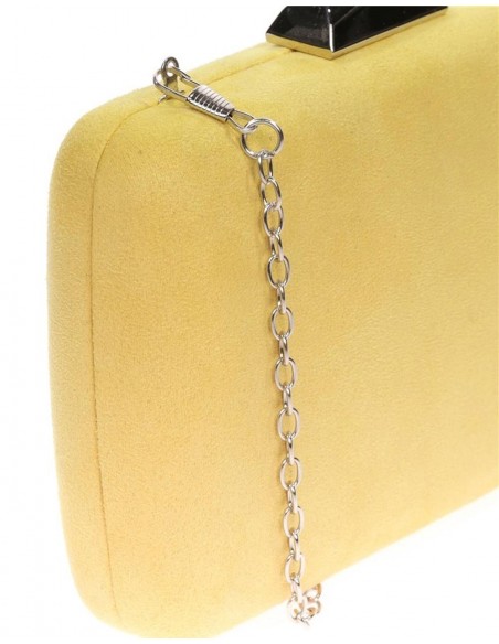 Suede clutch bag for wedding guests Lauren Lynn London Accessories - 31 