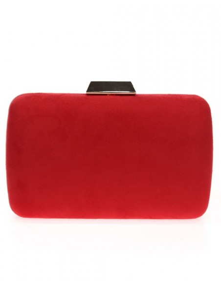 Suede clutch bag for wedding guests Lauren Lynn London Accessories - 34 
