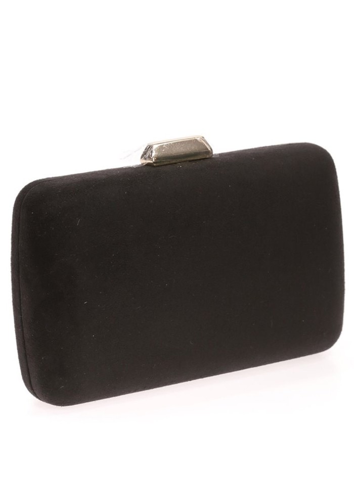 Suede clutch bag for wedding guests Lauren Lynn London Accessories - 35 