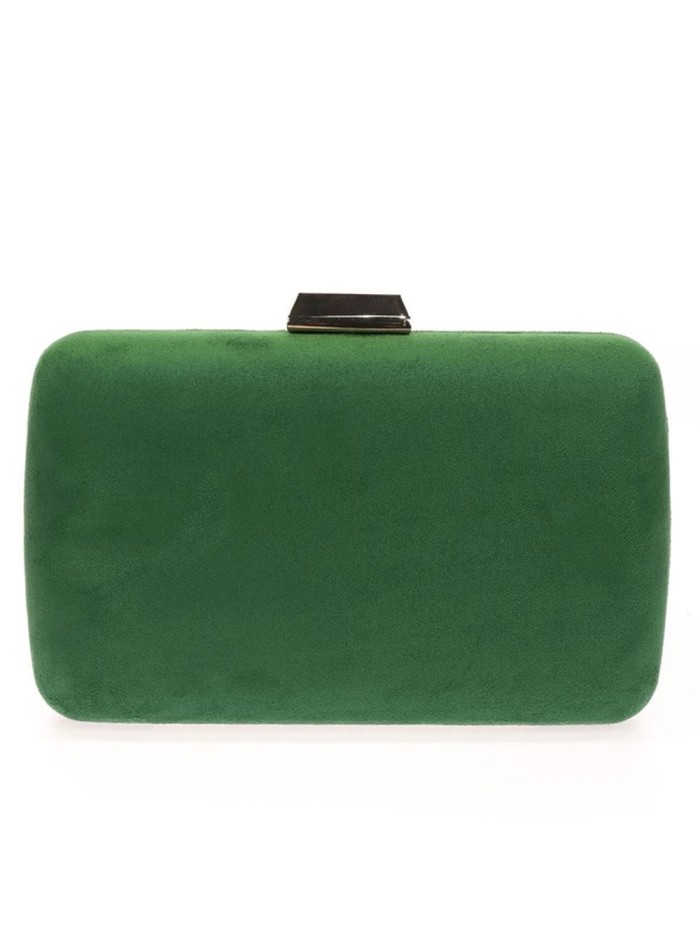 Suede clutch bag for wedding guests Lauren Lynn London Accessories - 42 