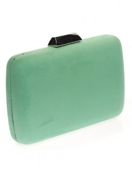 Suede clutch bag for wedding guests Lauren Lynn London Accessories - 44 