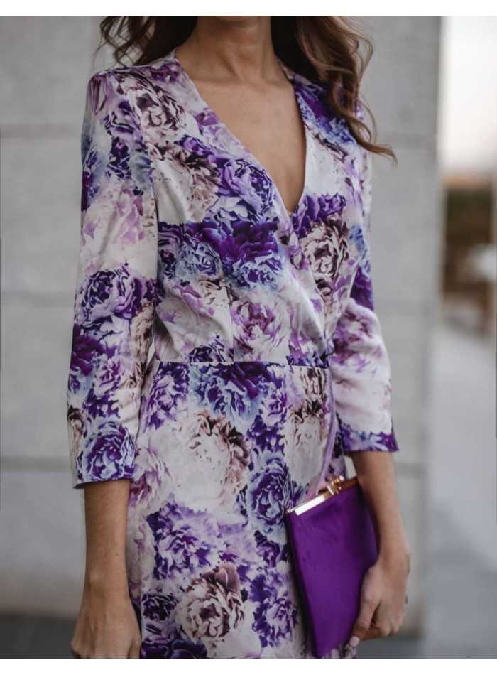 copy of Cartera de fiesta antelina y cierre pedrería Lauren Lynn London Accessories - 3 