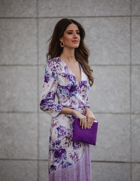 copy of Cartera de fiesta antelina y cierre pedrería Lauren Lynn London Accessories - 1 