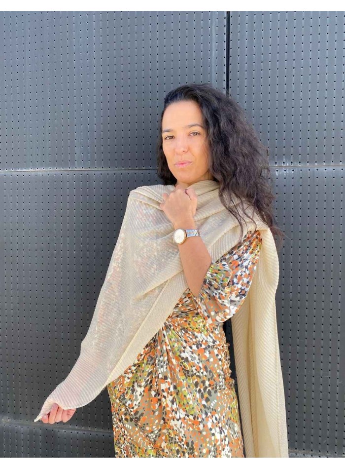 Party shawl with glitter - various colours