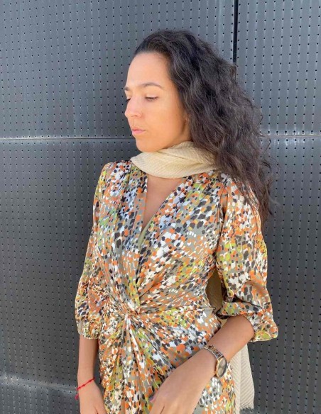 Party shawl with glitter - various colours