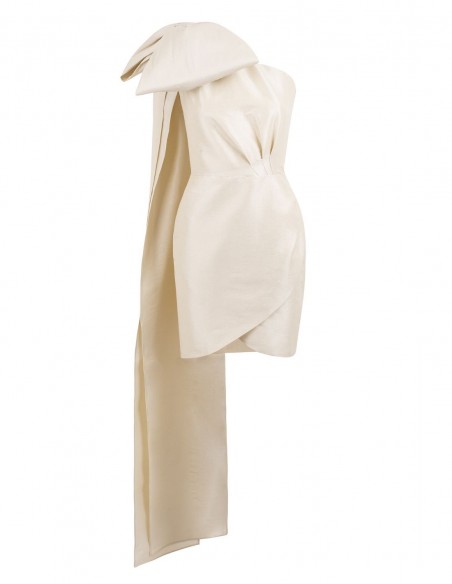 Robe courte de soirée avec dentelle - Zaira di Vielma