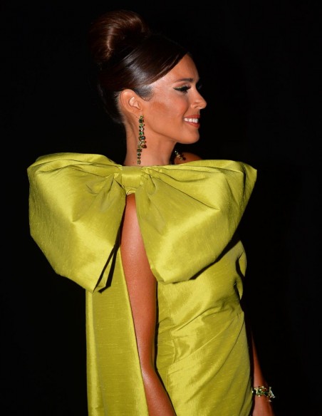 Vestido corto de fiesta con lazada - Zaira di Vielma