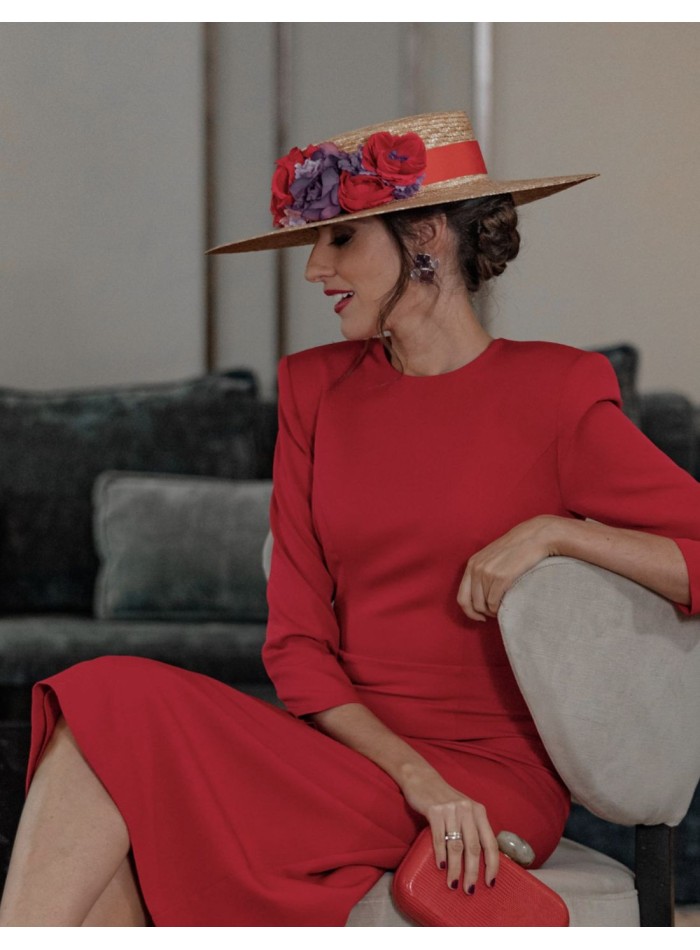 Pendientes amatista y piedra natural blanca - Invitada Perfecta-2