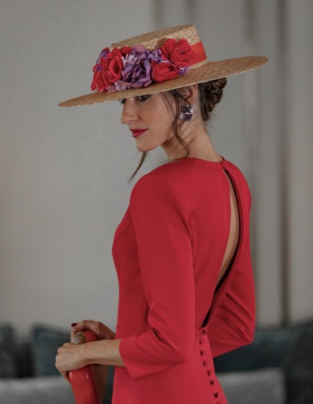 Amethyst earrings and white natural stones - Invitada Perfecta