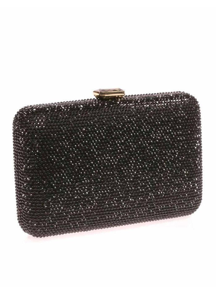 Evening clutch bag made of crystal