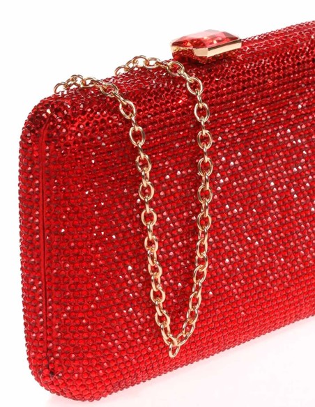Bolso de fiesta realizado en cristal para invitadas