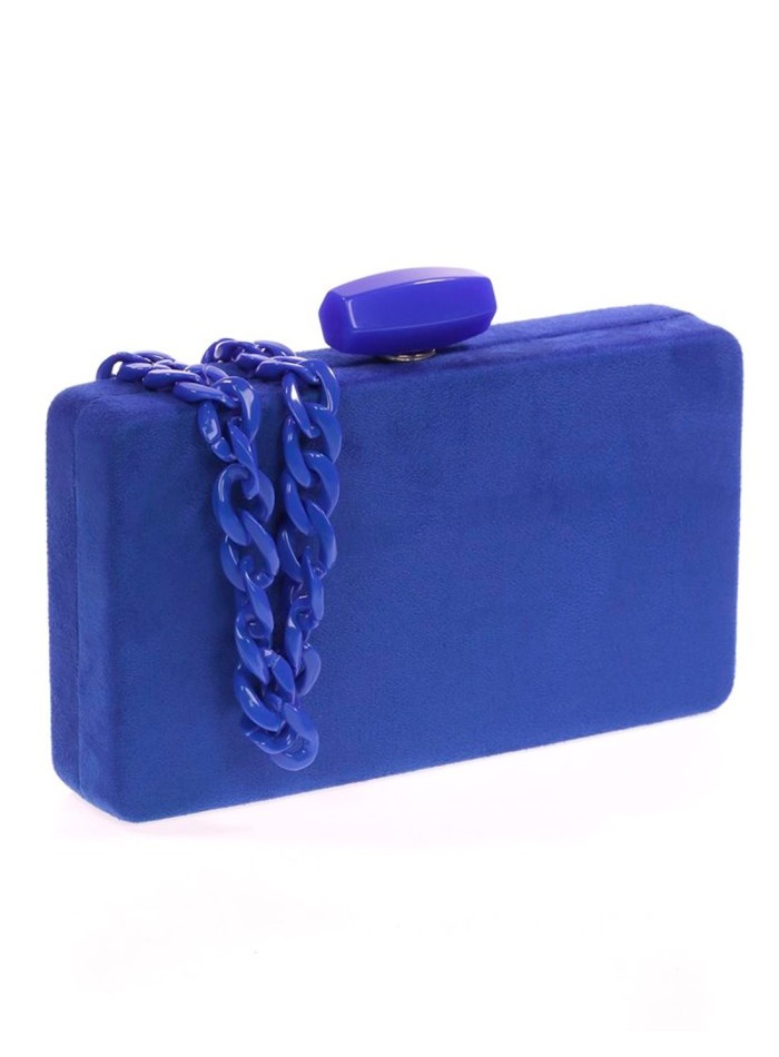 Sac de fête en cuir verni avec option double...