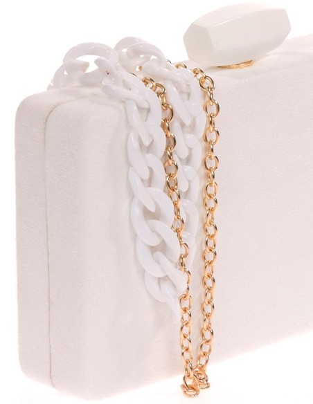 Sac de fête en cuir verni avec option double poignée