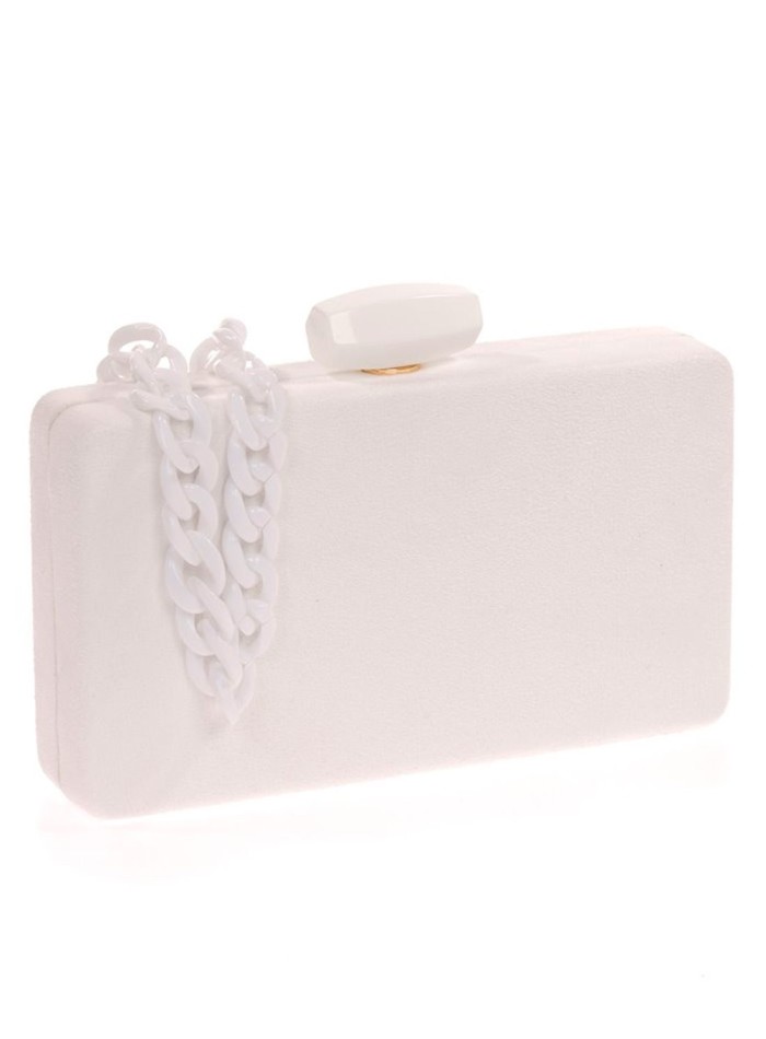 Sac de fête en cuir verni avec option double...