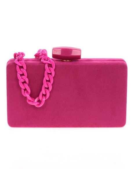 Sac de fête en cuir verni avec option double poignée