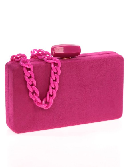 Sac de fête en cuir verni avec option double poignée