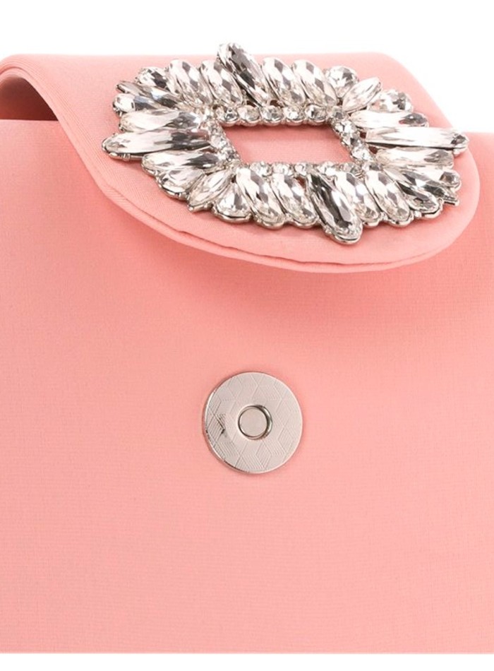 Bolso de fiesta con broche joya para invitadas
