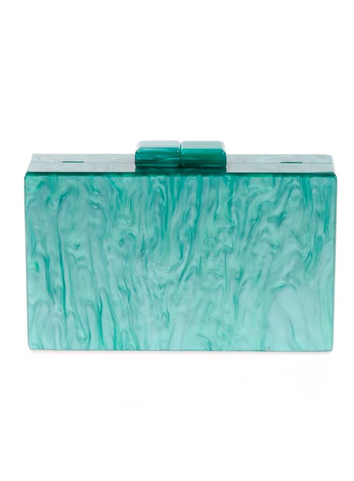Pearly evening clutch bag for guests
