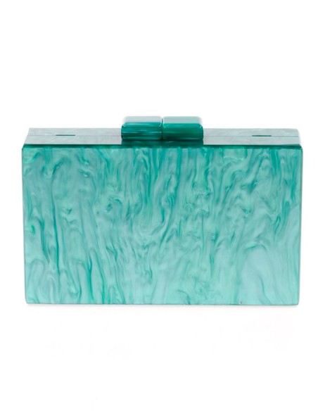 Bolso de fiesta nacarado para invitada