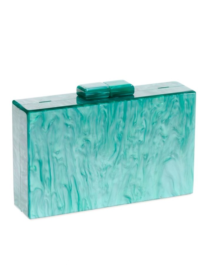 Pearly evening clutch bag for guests