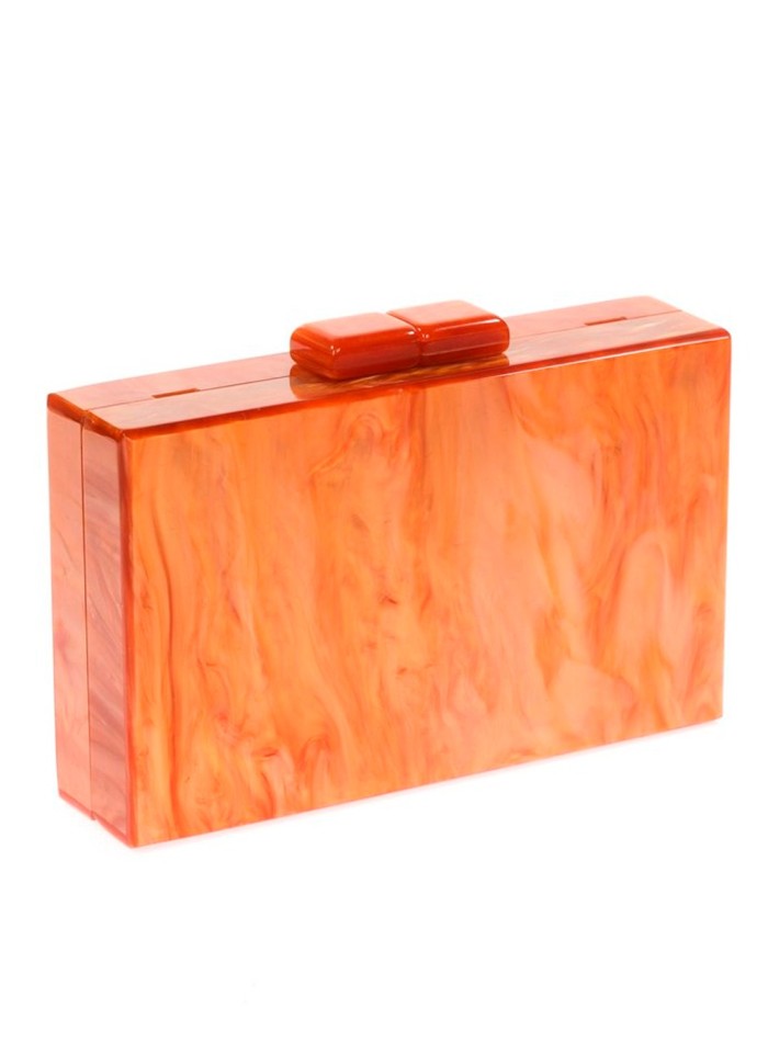 Bolso de fiesta nacarado para invitada