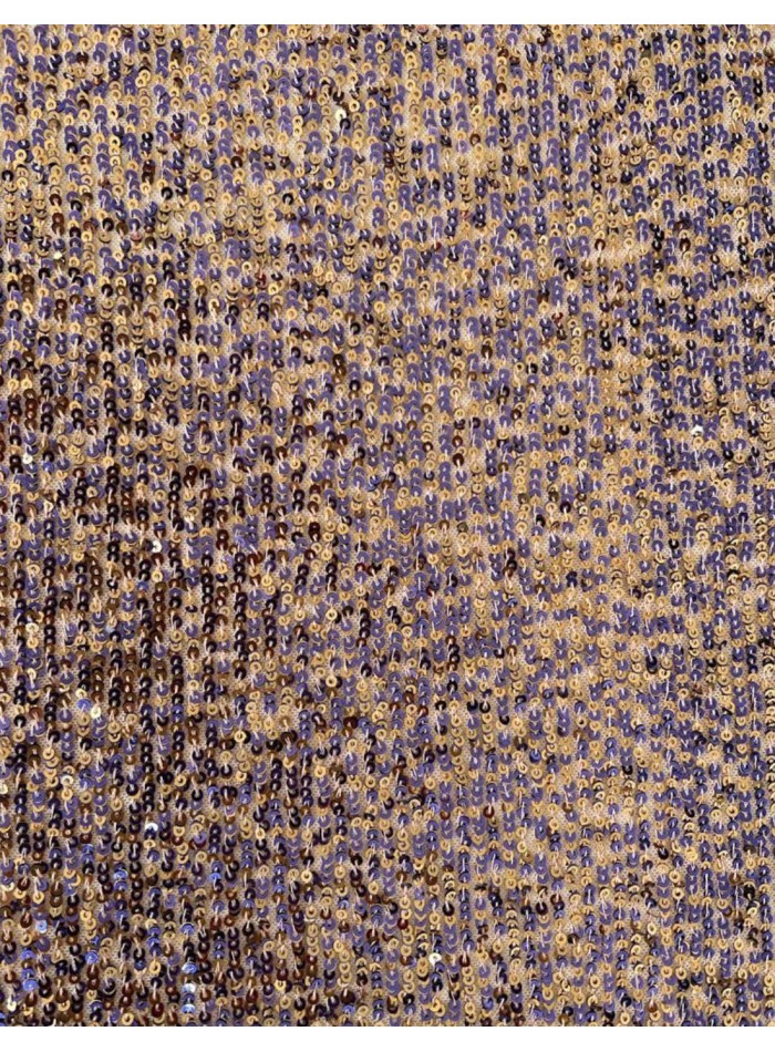 Long ball gown with sequins and halter neckline...