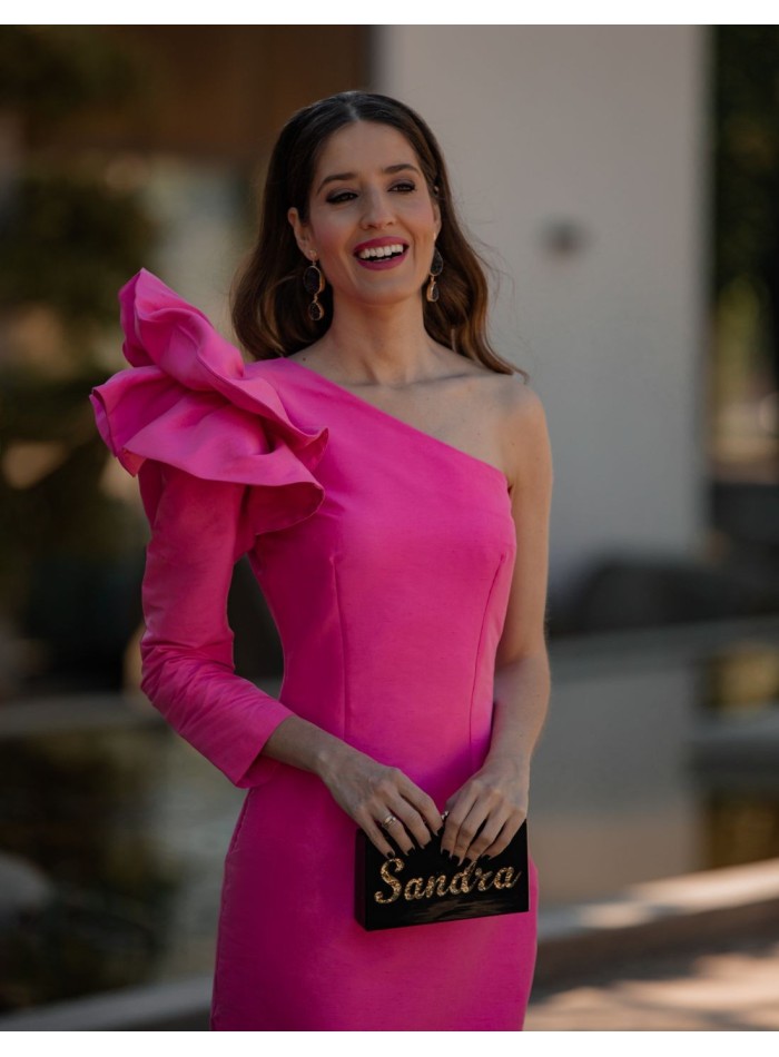 Sac de fête en nacre avec nom personnalisé