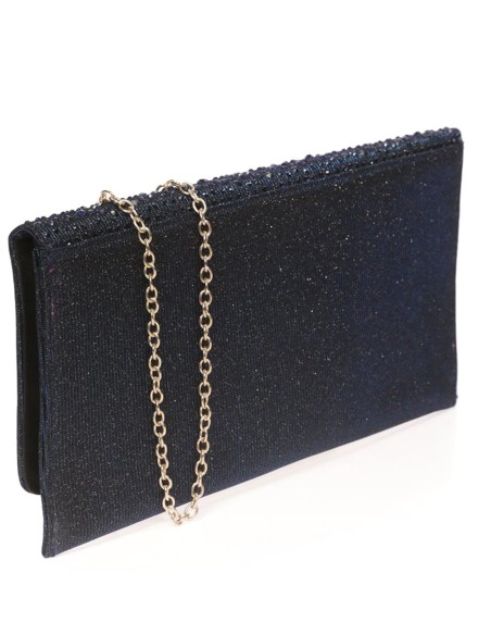 Evening clutch with rhinestones